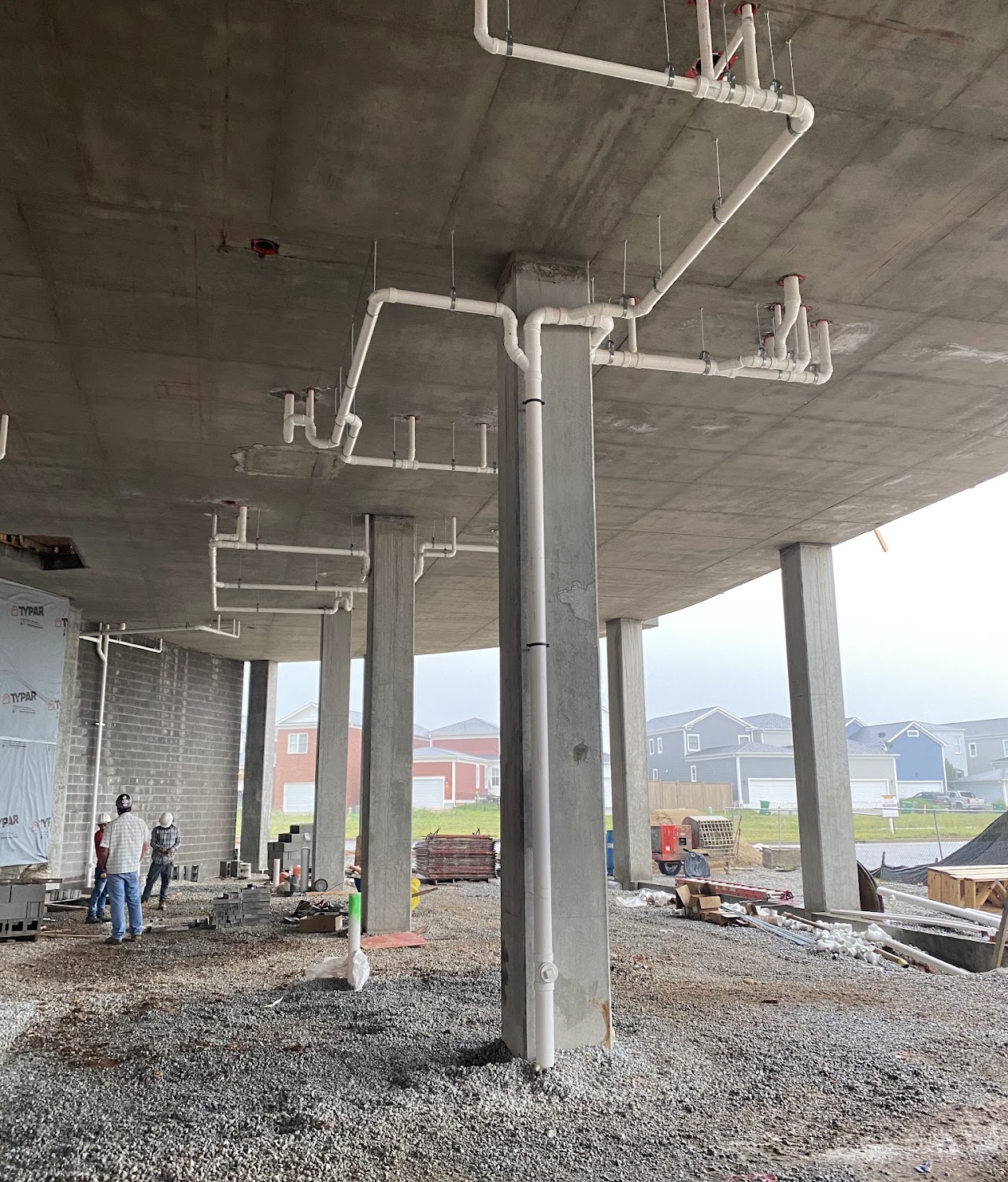 Undercarriage Plumbing done in the Norton Commons in Louisville Kentucky